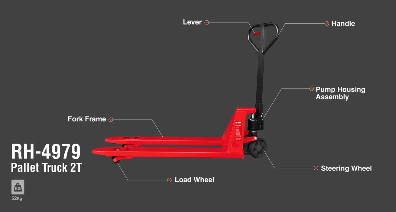 جك طبالي 2 طن من RONIX