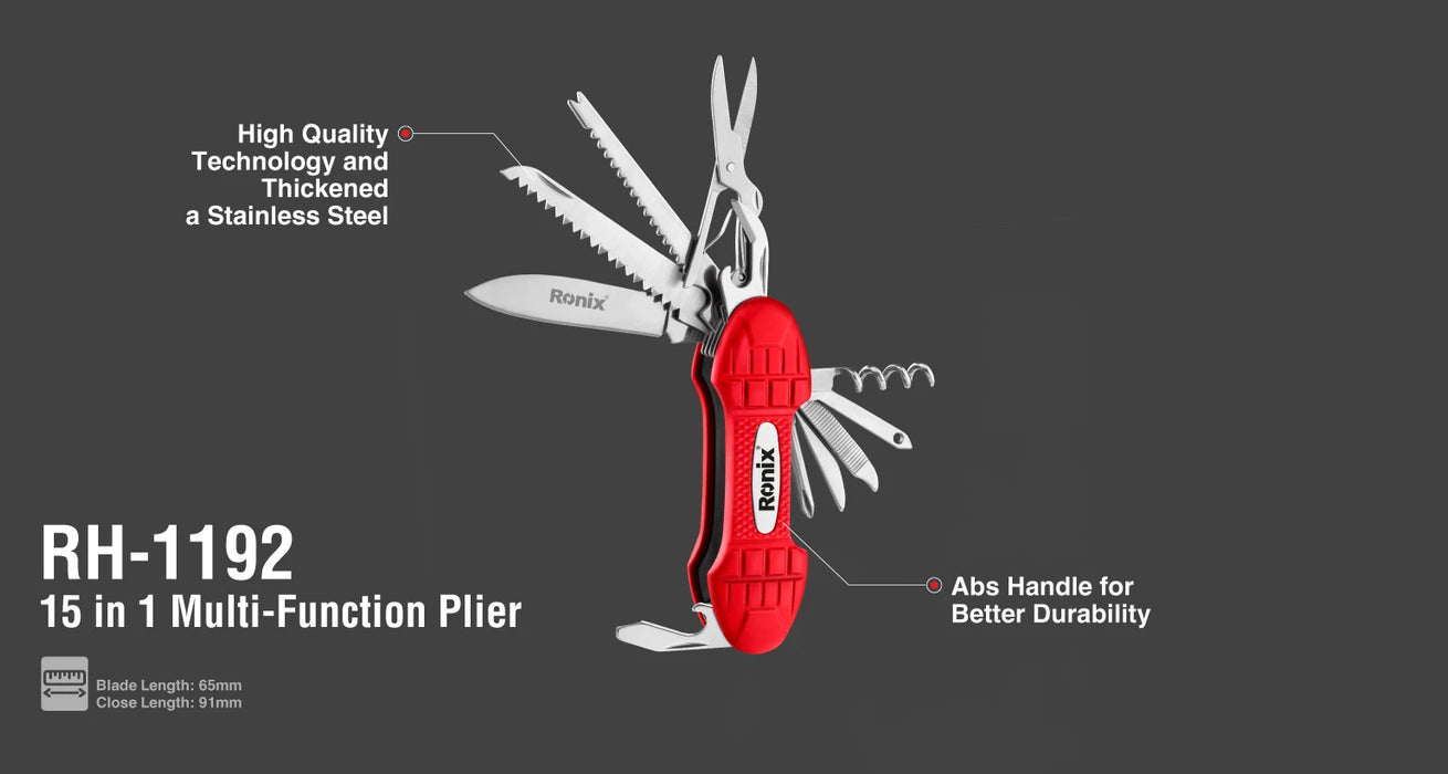 سكين متعددة الاستخدام من RONIX