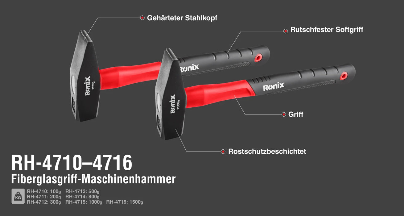 شاكوش يد فيبر من RONIX
