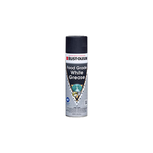 بخاخ شحم أبيض نقي لتشحيم آلات الأغذية سعة 16 أونصة آمن غذائياً من Rust-Oleum