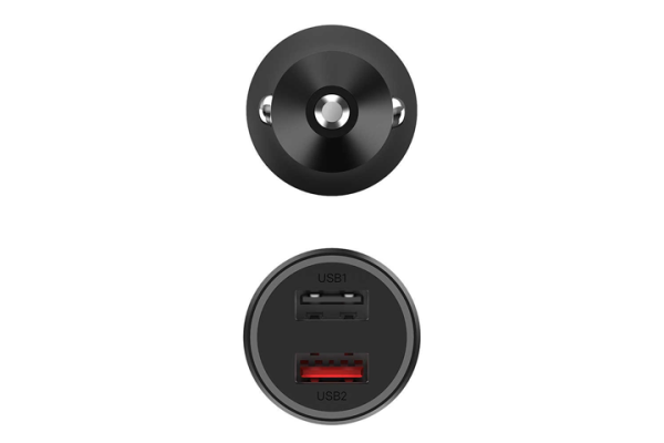 شاحن سيارة شاومي 37 واط ثنائي المنفذ