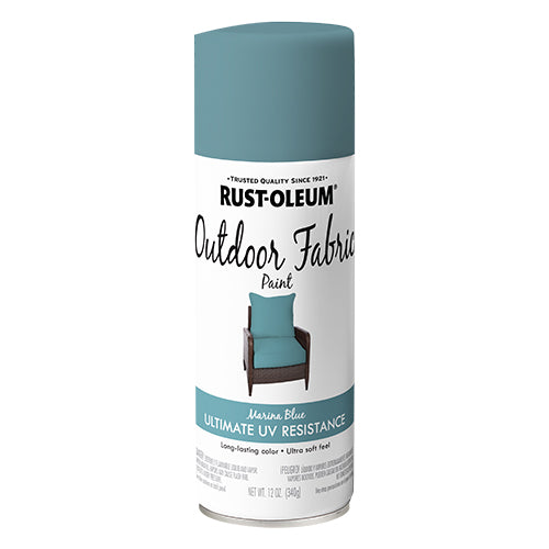 دهان رش للأقمشة الخارجية لون أزرق مارينا من Rust-Oleum