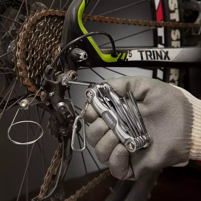 طقم الن كي كروم طوي (8) من RONIX