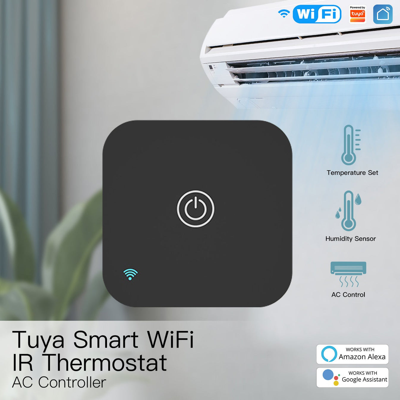 IR-AC thermostat for air conditioning operation IR-AC thermostat for air conditioning operation