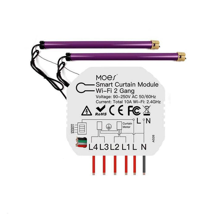 مفتاح ذكي مخفي صغير - اباجور ثنائي - واي فاي