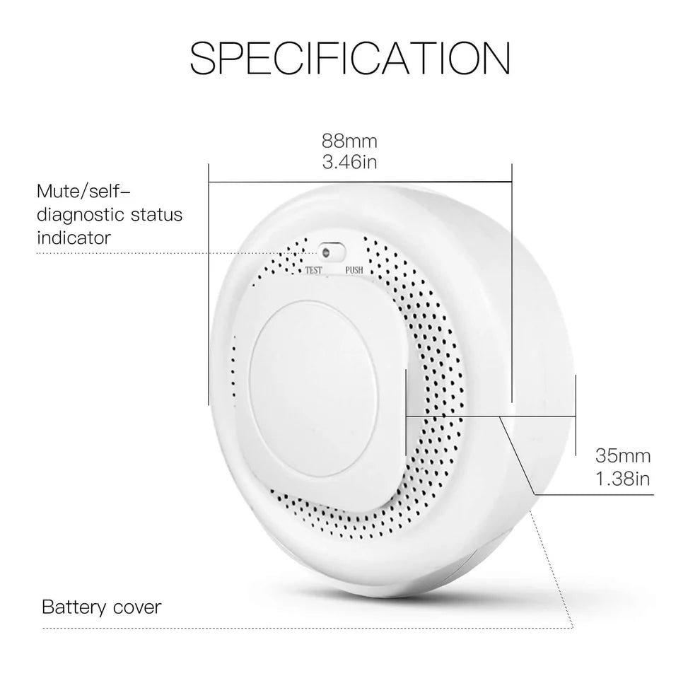 Smart Smoke Sensor. Zogby Smart Smoke Sensor. Zogby