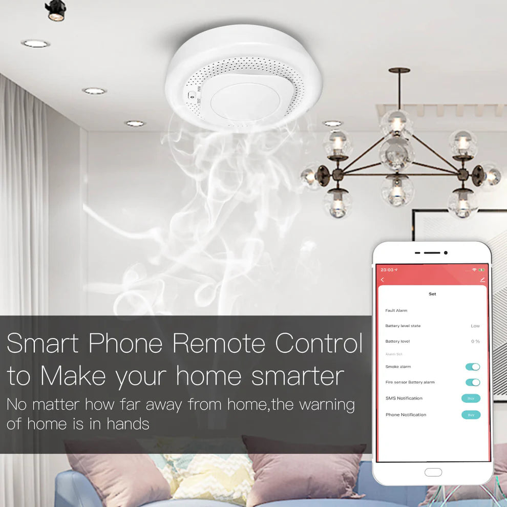 Smart Smoke Sensor. Zogby Smart Smoke Sensor. Zogby
