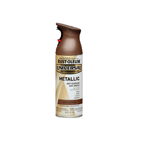 دهان رش يونيفيرسال (طلاء وبرايمر) لون نحاسي معدني سعة 11 أونصة من Rust-Oleum