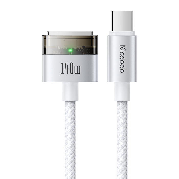 كابل مغناطيسي USB-C إلى MagSafe 3 بقوة 140 واط وطول 2 متر لشحن سهل وسريع من Mcdodo