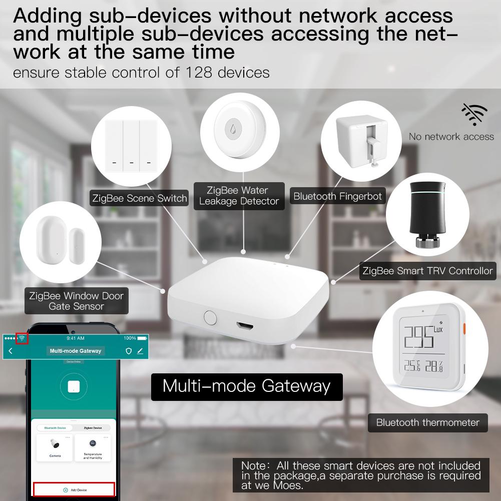 بوابة ZigBee الذكية (Hub) بوابة ZigBee الذكية (Hub)