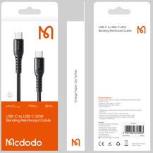 كابل USB-C إلى USB-C 60 واط، طول 3 متر لنقل عالي وجودة ممتازة من Mcdodo