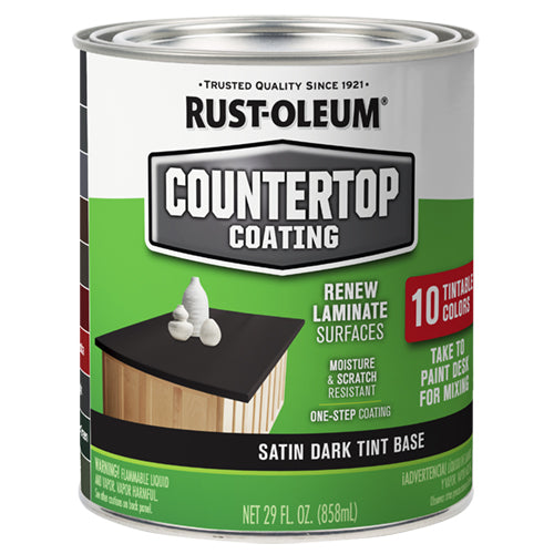 دهان تجديد وإصلاح أسقف وطاولات المطابخ (أساس غامق) من Rust-Oleum