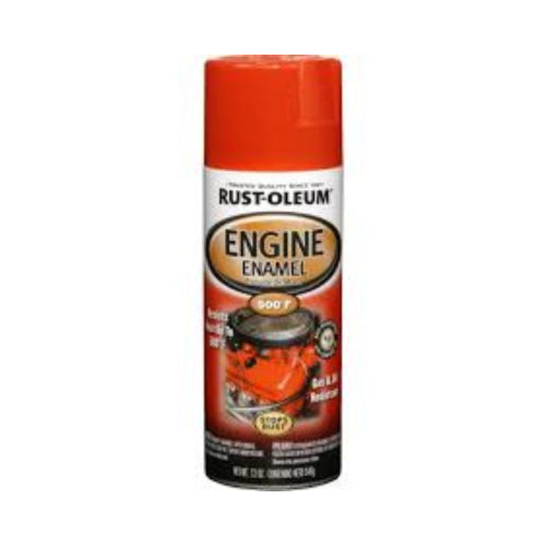 دهان رش موتور برتقالي محمر 12 أونصة للحرارة RUST-OLEUM