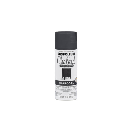 دهان رش الترا مط (مطفي جاف) رمادي فحم تشاركول سعة 12 أونصة من Rust-Oleum