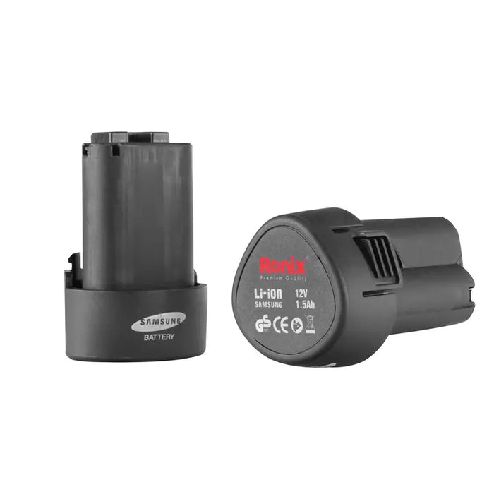 دريل شحن 12 فولت بطارية سامسونج من RONIX