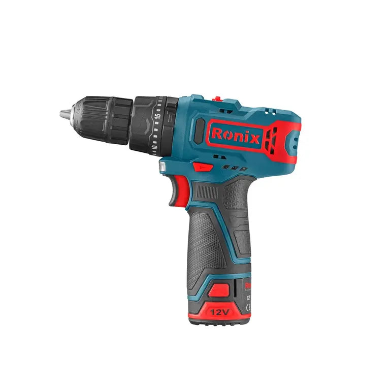 دريل شحن 12 فولت RONIX 8101K IMP دريل شحن 12 فولت RONIX 8101K IMP