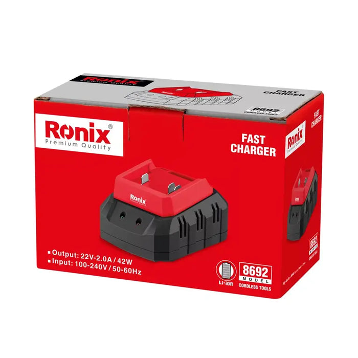 شاحن سريع 20V Ah 2.0 من RONIX