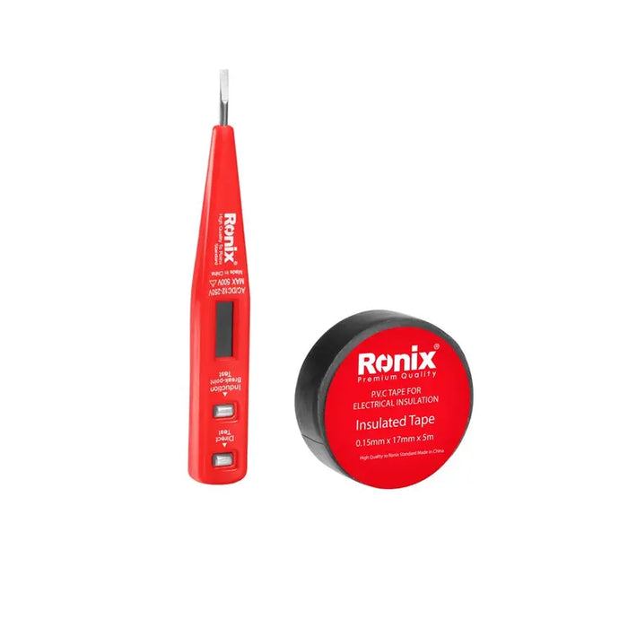 طقم عدة 8 قطع مع شنتة من RONIX