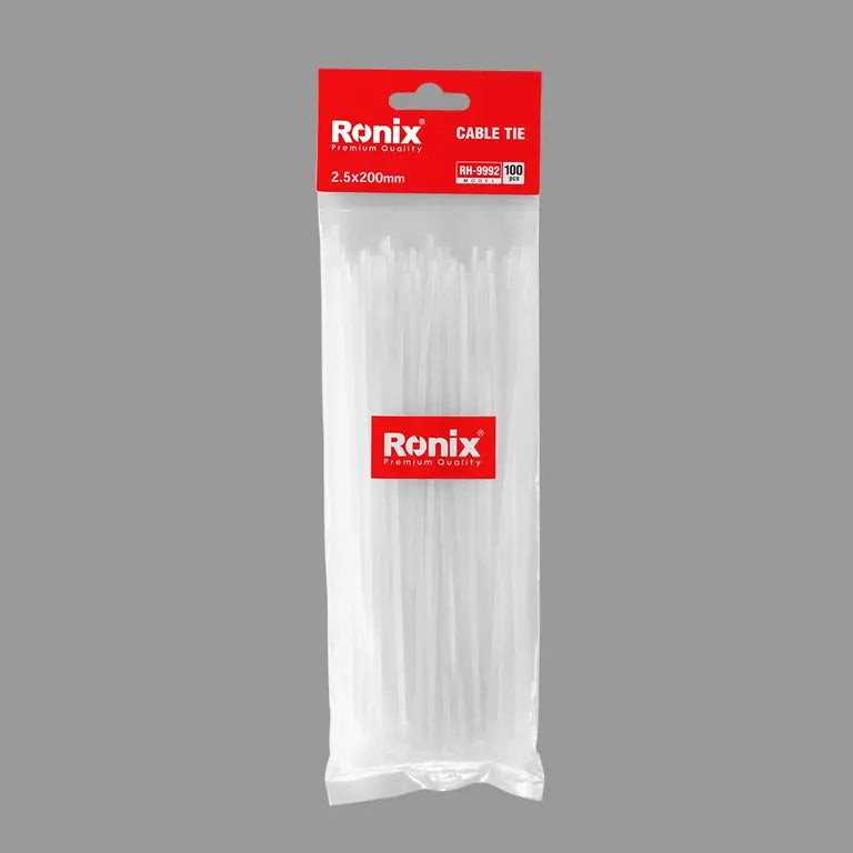 كيبل تاي 150*2.5 RONIX RH-9991 كيبل تاي 150*2.5 RONIX RH-9991