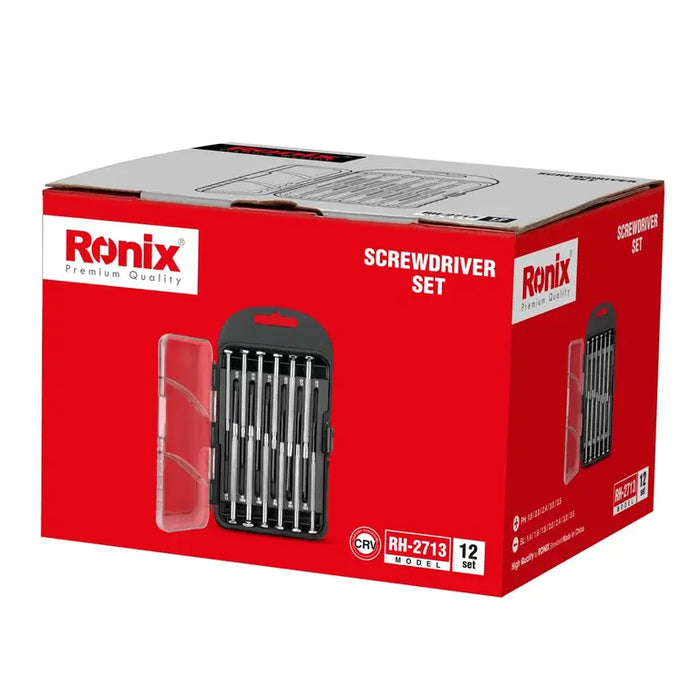 طقم مفك ساعة 12 قطع من RONIX