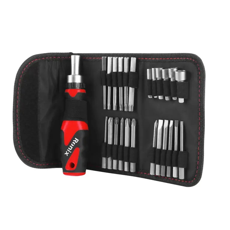طقم مفك لقم 26 قطعة من RONIX طقم مفك لقم 26 قطعة من RONIX