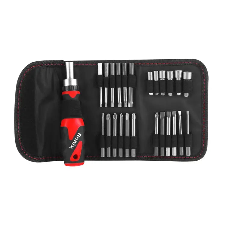 طقم مفك لقم 26 قطعة من RONIX طقم مفك لقم 26 قطعة من RONIX
