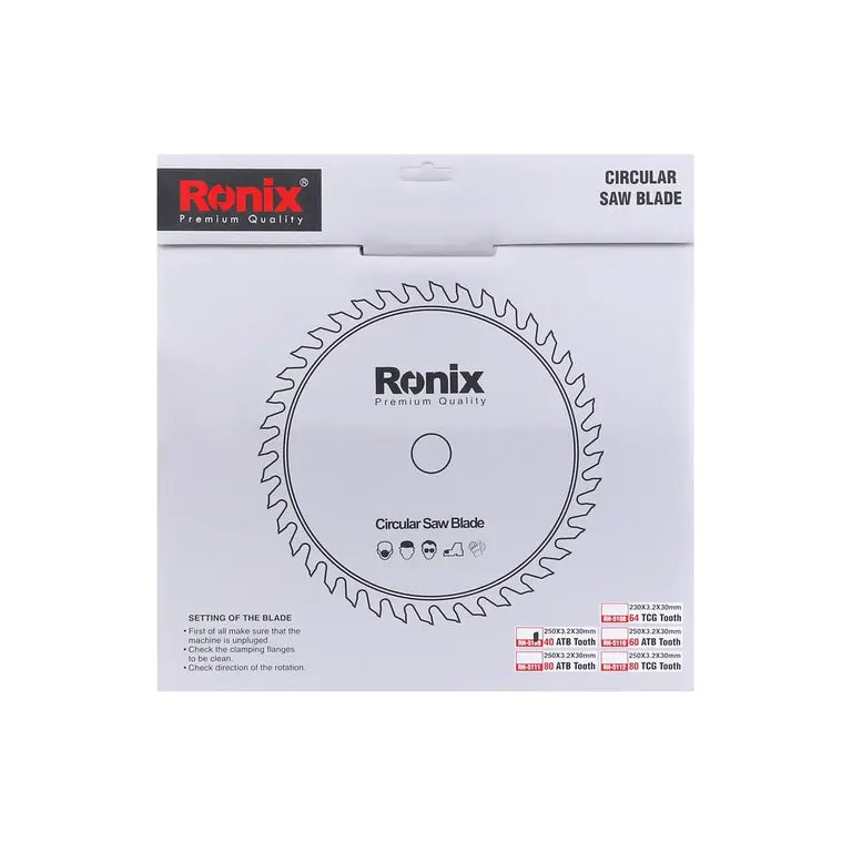 اسطوانة نجارين 250*40 RONIX RH-5109 اسطوانة نجارين 250*40 RONIX RH-5109