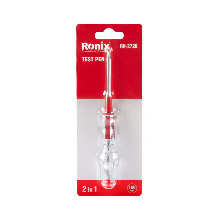 مفك تستر شفاف 160ملم من RONIX مفك تستر شفاف 160ملم من RONIX