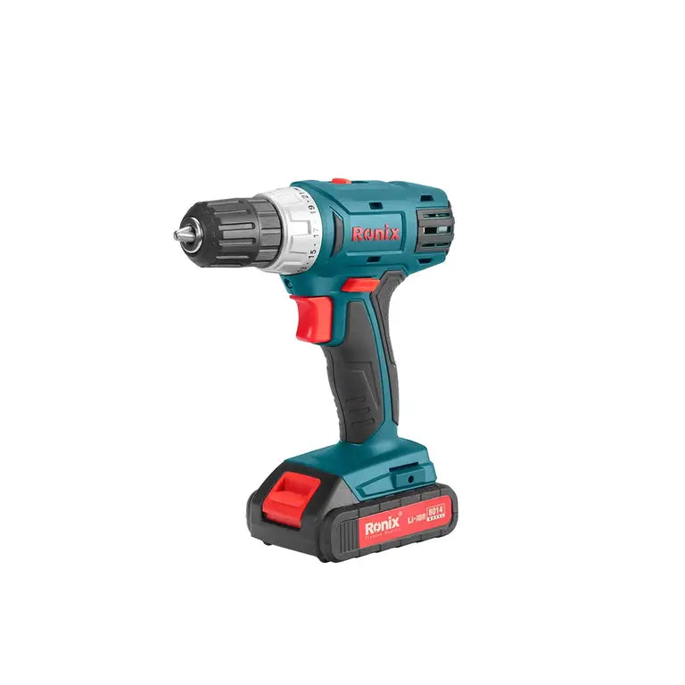 دريل شحن مع طقم ريش RONIX RS-8019 18V دريل شحن مع طقم ريش RONIX RS-8019 18V