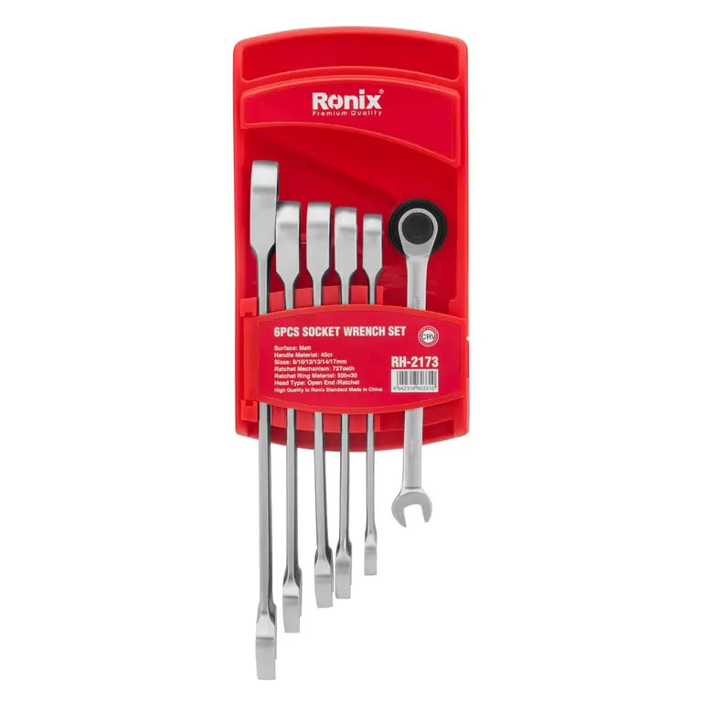 طقم شق طقطيقة 6 قطع RONIX RH-2173 طقم شق طقطيقة 6 قطع RONIX RH-2173