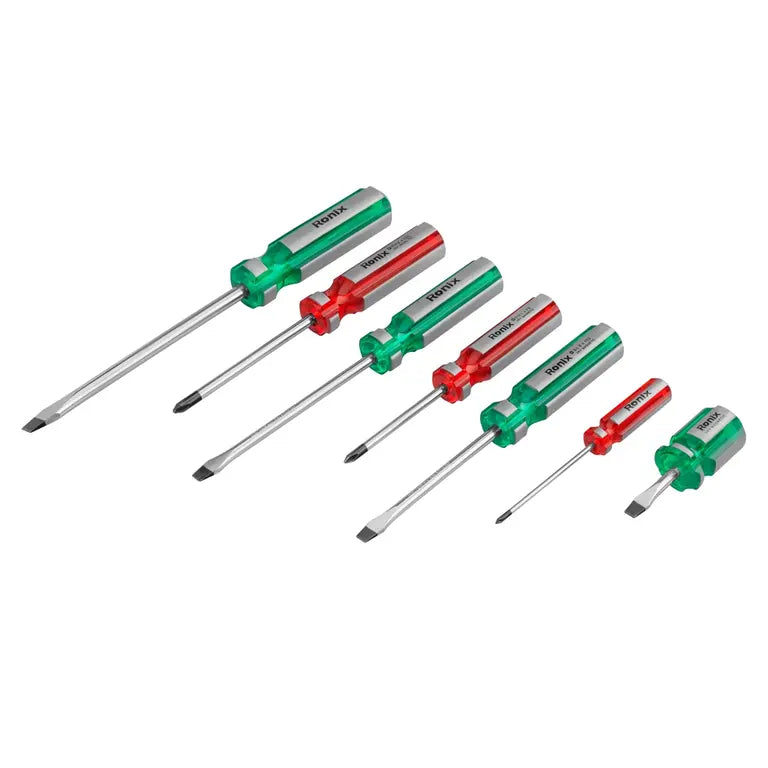 طقم مفك 7 قطع من RONIX طقم مفك 7 قطع من RONIX