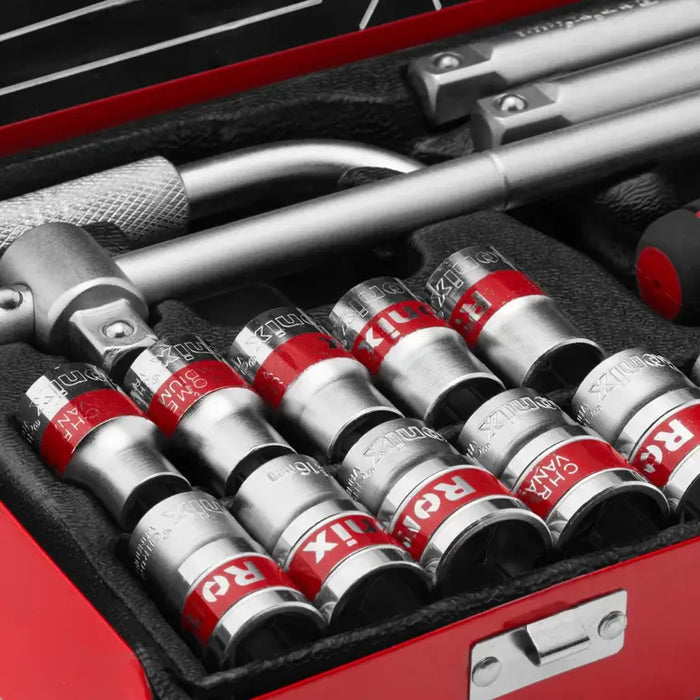 طقم بوكس 24 قطعة حديد 1/2 من RONIX