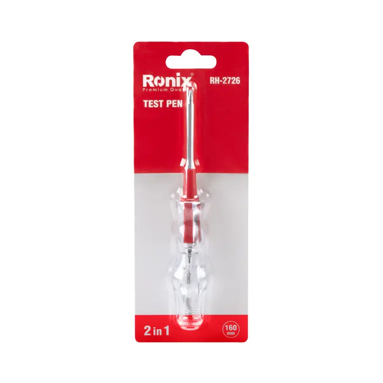مفك تستر شفاف 160ملم من RONIX مفك تستر شفاف 160ملم من RONIX