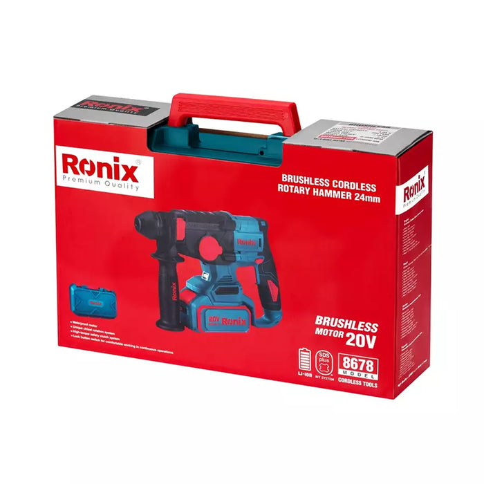 همر روتاري شحن 20V 24MM من RONIX