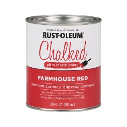 علبة دهان الترا مط (مطفي جاف) أحمر للأثاث سعة 30 أونصة من Rust-Oleum