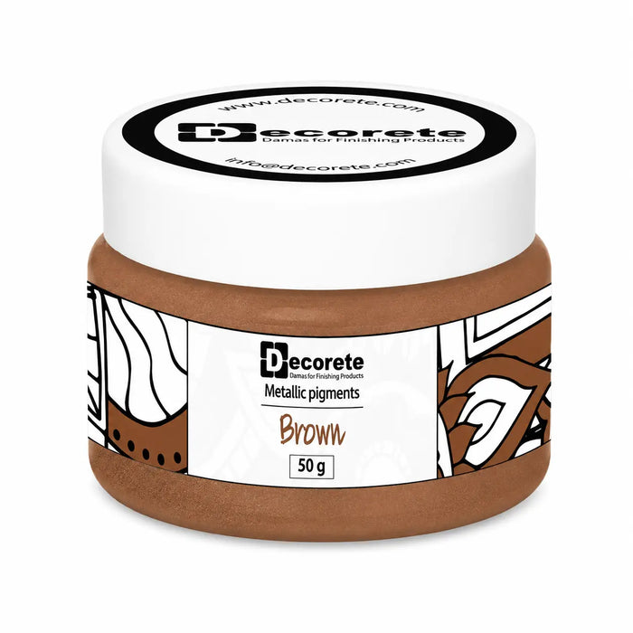 Metallic pigment powder for epoxy