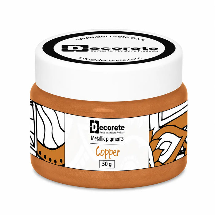 Metallic pigment powder for epoxy