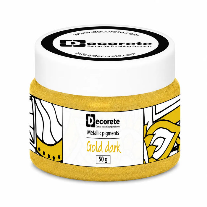Metallic pigment powder for epoxy