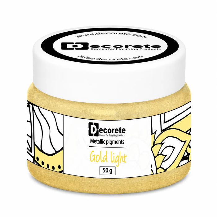 Metallic pigment powder for epoxy