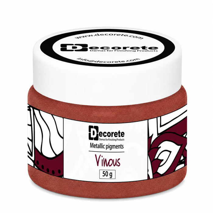 Metallic pigment powder for epoxy