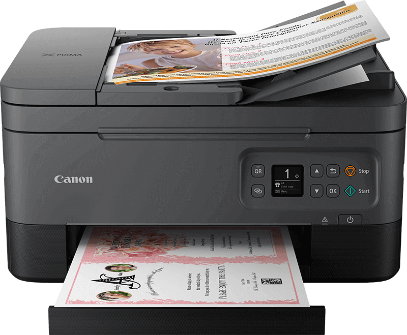 طابعة PIXMA TS 7440a بنظام اتصال لاسلكي وطباعة سريعة على ورق 4x6 بوصة