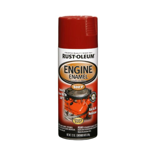 دهان رش موتور أحمر كرايسلر 12 أونصة للحرارة RUST-OLEUM
