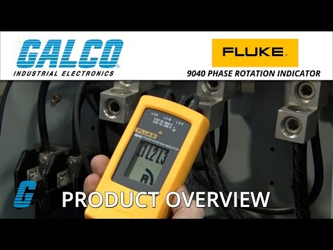 Motor Rotation Direction Detector FLUKE phase rotation direction detector — جعفر شوب
