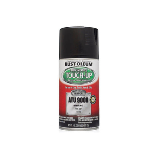 دهان رش أسود تويوتا أوتو 8 أونصة للسيارات RUST-OLEUM