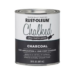 علبة دهان الترا مط (مطفي جاف) رمادي فحم (تشاركول) للأثاث سعة 30 أونصة من Rust-Oleum