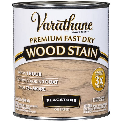 صبغة خشب سريعة الجفاف فاراثين (Varathane) لون فلاج ستون سعة 1/2 ليتر من Rust-Oleum