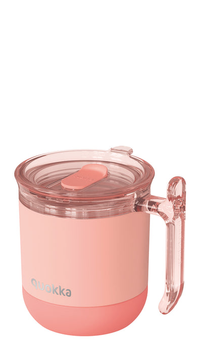 كوب كوكا الحراري ستانلس -تكنولوجيا عدم السقوط- لون وردي 260 مل