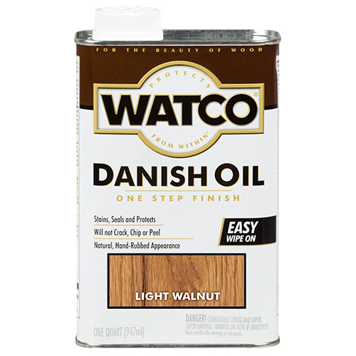 زيت دانيش (Danish Oil) لتغذية وحماية الخشب الطبيعي من Rust-Oleum