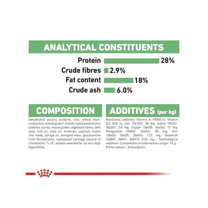 طعام للكلاب الكبيرة للعناية الهضمية، 12كغ من ROYAL