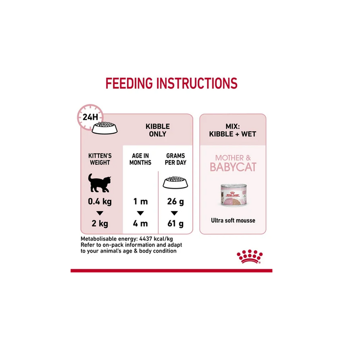 طعام للقطط الأم والقطط الصغيرة، 400غ من ROYAL
